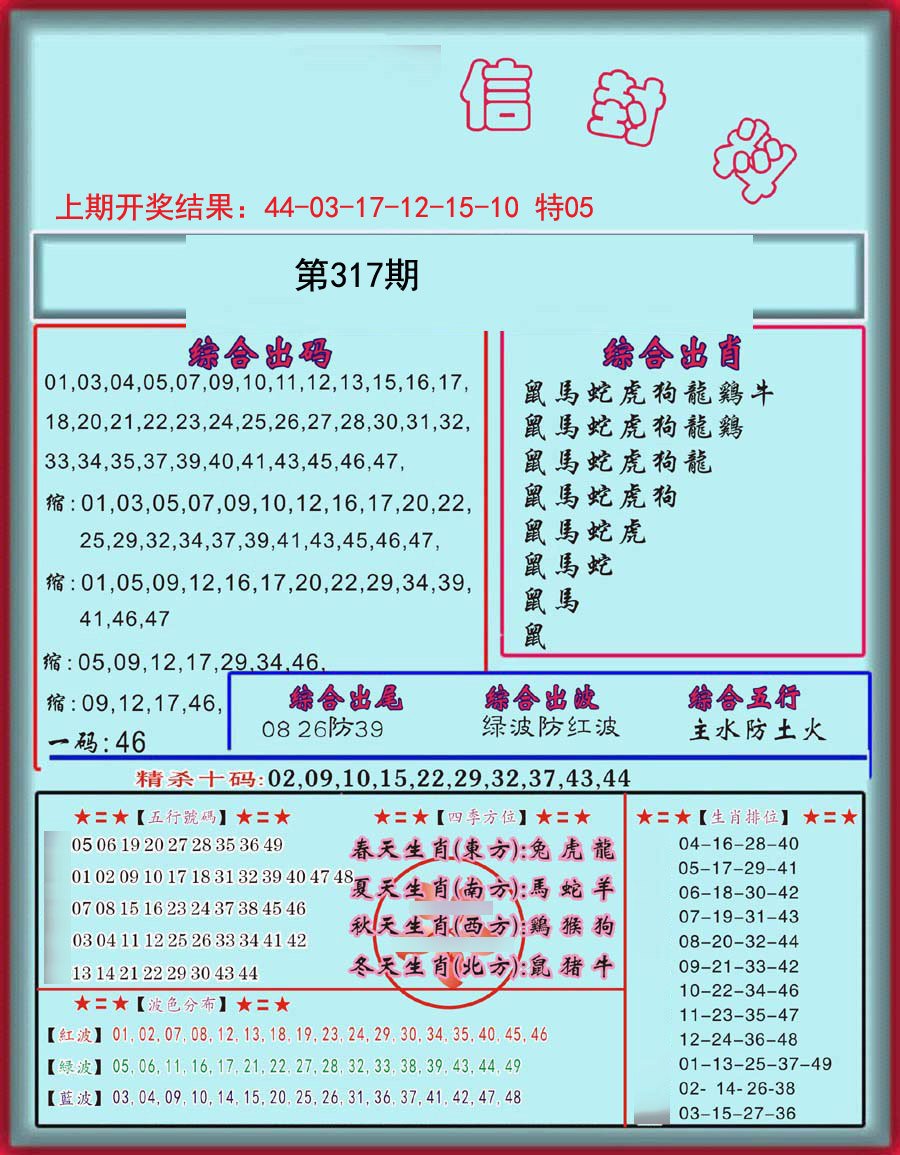 信封料-317