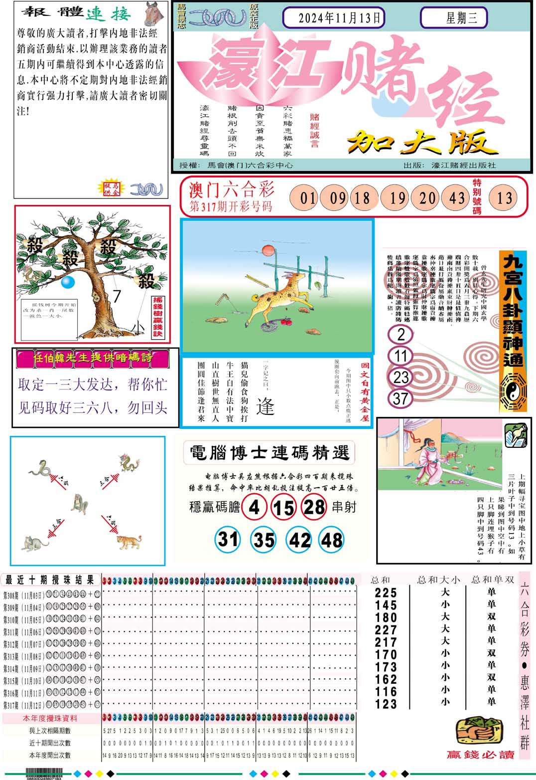 濠江赌经A加大版-318