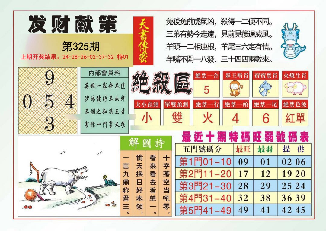 发财献策-325