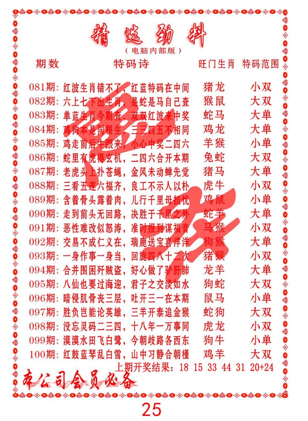 精选劲料-93